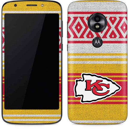 NFL Kansas City Chiefs Trailblazer Moto E5 Play Skin
